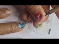 ep.5 christmas nail gel paint ทำเล็บสีเจลลายคริสต์มาส