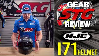 HJC i71 Full Face Motorcycle Helmet Review from SportbikeTrackGear.com