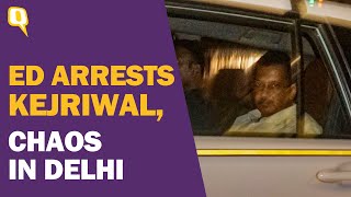 Delhi CM Arvind Kejriwal Arrested By ED in Liquor Policy Case: What Happened? | The Quint