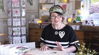 How to paint a Water Colour Christmas Card with Billy Showell