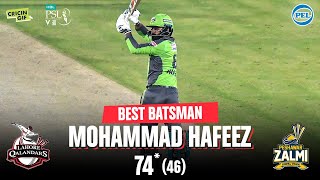 Eliminator 1: Peshawar Zalmi vs Lahore Qalandars - PEL Best Batsman