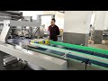 half tray carton package machine with pe film shrink wrapping cans