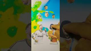Woww ‼️ Ozil Real Madrid 🤠🔥 funny character change puzzle football 🤣 #shorts #shortvideo #viral