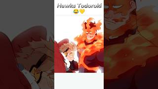 Hawks Todoroki😂💛❤️#anime #myheroacademia #mha #bnha #todoroki #hawks #memes #fun