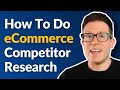 Spy on Your eCommerce Competitors' Sales Tactics (Competitor Analysis)