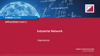 PowerFactory – Industrial Network – Harmonics