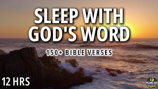 Sleep with God's Word and find peace | Bible reading Ocean Waves | 12 HRS