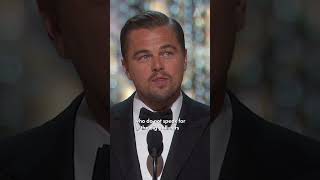 Oscar Winner Leonardo DiCaprio | Best Actor for 'The Revenant'