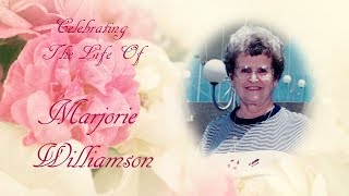 Memorial Tribute Marjorie Williamson