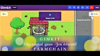 Gimkit / Educational game / Jeu éducatif / (New 2022 /Complete tutorial Farmchain)
