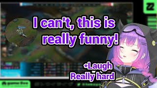 Towa Laugh Like Crazy Watching This Dogura League of Legends Moment over and over