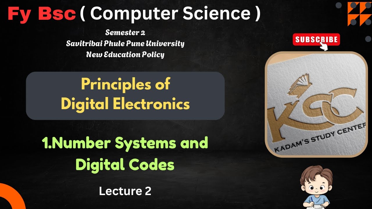 Fy Bcs Semester 2 Digital Electronics 1 Number Systems And