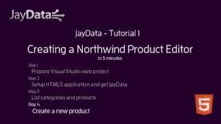 JayData Northwind Product Editor