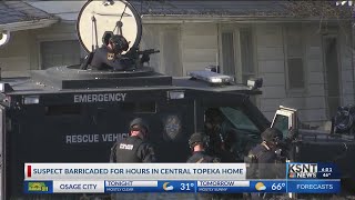 Hours-long armed standoff ends after Topeka police, SWAT surround home