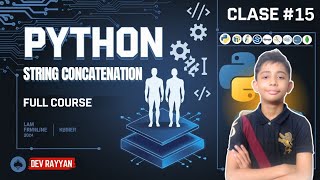 PYTHON STRING CONCATENATION | Python Tutorial - Lesson #15