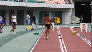 平成29年7月26日（水）小笠陸上競技大会共通男子走り幅跳び