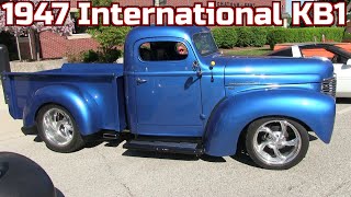 1947 International KB1 At Retrofest Car Show 2022 In Chatham Ontario