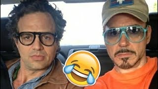 Avengers Infinity War Cast - 😊😅😊  FUNNY AND HILARIOUS MOMENTS - TRY NOT TO LAUGH 2018