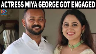 Miya George Gets Engaged | Engagement Pics Go Viral | Miya George | Malayalam Filmnagar