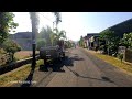 SUASANA DESA DI TENGAH SAWAH YANG MENAWAN DAN INDAH DI SAMPING GUNUNG - DESA SUKOSARI, PONOROGO