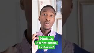 Disability Discrimination - Understanding the Equality Act 2010 #EmploymentLaw #HRSupport
