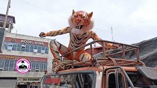 Korangrapadi friends Tiger Dance infront of Pai International,  #udupi