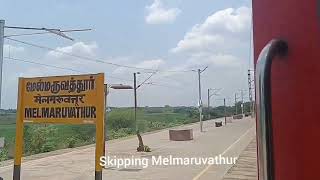 🚉Melamaruvathur Railway station/ மேல்மருவத்தூர் ரயில் நிலையம் #மேல்மருவத்தூர் #melmaruvathur