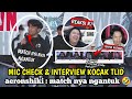 aeronshiki : game nya ngantuk ! Reaksi R7 & RAZEBOY MIC CHECK & INTERVIEW KOCAK TLID VS DEWA MPL S14