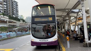 [SBST] SBS3703L On Service 114 - Volvo B9TL Wright Eclipse Gemini II Batch 3