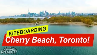 Kiteboarding Kitesurfing Cherry Beach Toronto Ontario Canada| PBKiteboarding.com