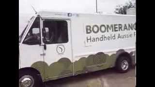 Boomerang's Pies Truck , Custom Built by Texas Cart Builder