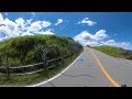 阿蘇やまなみハイウェイ最高のお天気！theta４k360°動画。