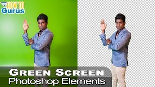 Photoshop Elements Green Screen Removal: Cut Out Image Tutorial