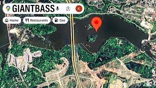 This SECRET Lake has Giant bass