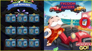 Monopoly Go | TYCOON RACERS | SUBSCRIBERS TEAM  20K🏁 X20 SPIN @monopolygo #monopolygo