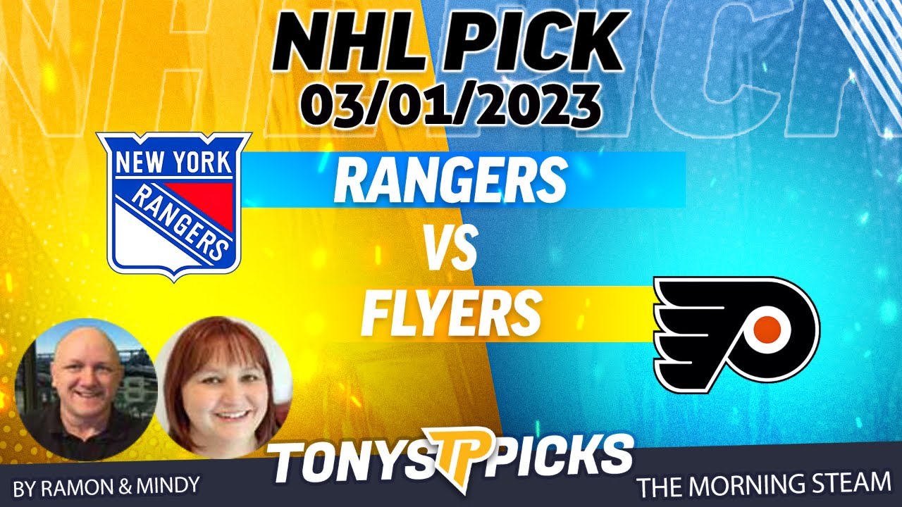 New York Rangers Vs Philadelphia Flyers 3/1/2023 FREE NHL Picks And ...