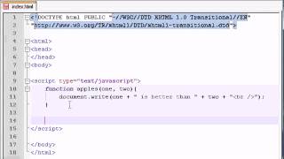 Beginner JavaScript Tutorial 8 Functions with Multiple Parameters YouTube
