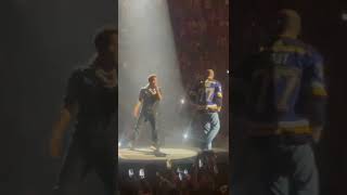 Roddy Ricch joins Post Malone for “Cooped Up” Twelve Carat Tour in St. Louis, Missouri.