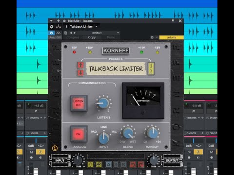 Korneff Talkback Limiter Youtube