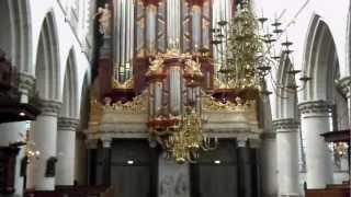 Organ Music inside Sint-Bavokerk, Haarlem, NL