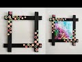 Newspaper Crafts - Photo Frame from Newspaper - How to Make Easy Photo Frame