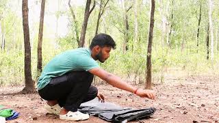 CAMPING in forest || Solo wild camping ||