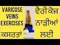 Varicose Veins Physiotherapy Exercises or ਵੈਰੀਕੋਜ਼ ਨਾੜੀਆਂ ਲਈ ਕਸਰਤਾਂ       Varicose Veins Treatment