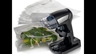 Waring Pro Pistol Vac VacuumSealer System with Bags