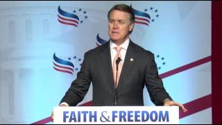 David Perdue mentions psalms 109:8, Road to Majority, June 10, 2016