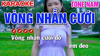 Vòng Nhẫn Cưới Karaoke Nhạc Sống Tone Nam ( PHỐI MỚI ) - Tình Trần Organ