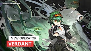 New Specialist Verdant | Arknights/明日方舟 新オペレーター