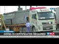COVID-19 certificates required to cross SA borders