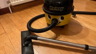 Vintage 1997 Henry Hoover Yellow Vacuum Cleaner numatic pre restoration