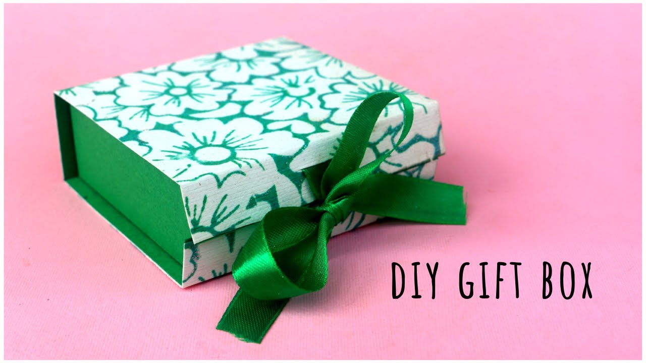 Diy Gift Box Tutorial Youtube